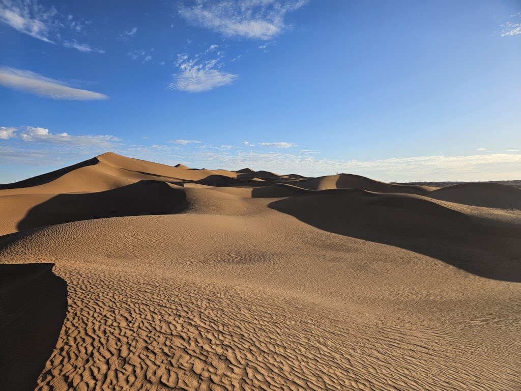 Sahara Trekkingtour - Weite Sanddünen