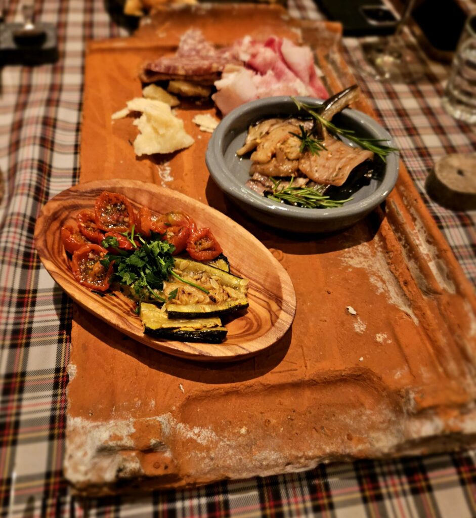 Bachstelze - Toskanische Vorspeise