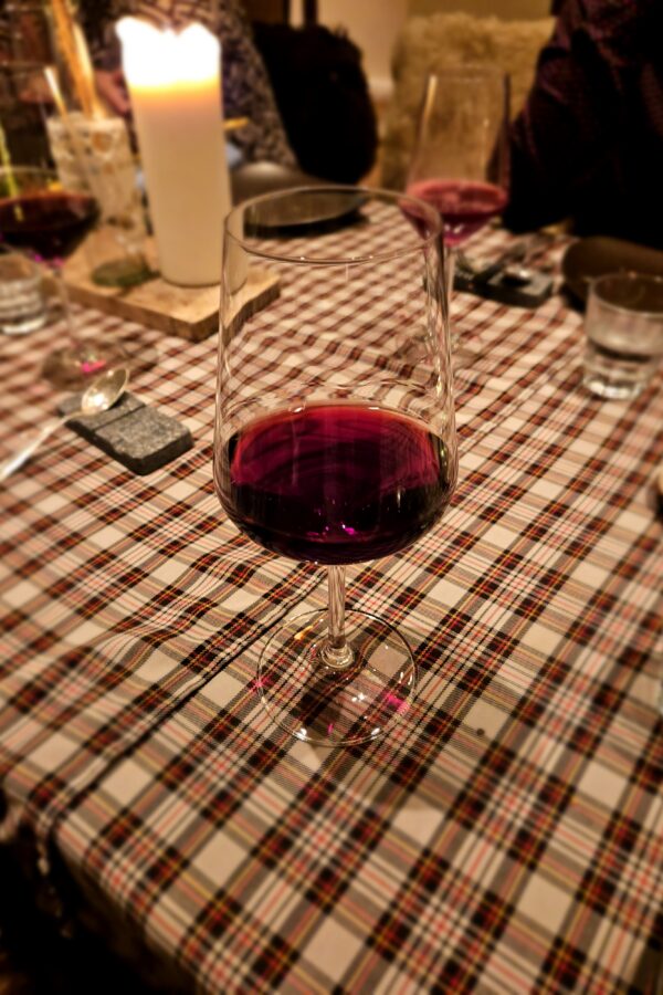 Bachstelze - Rotweinglas