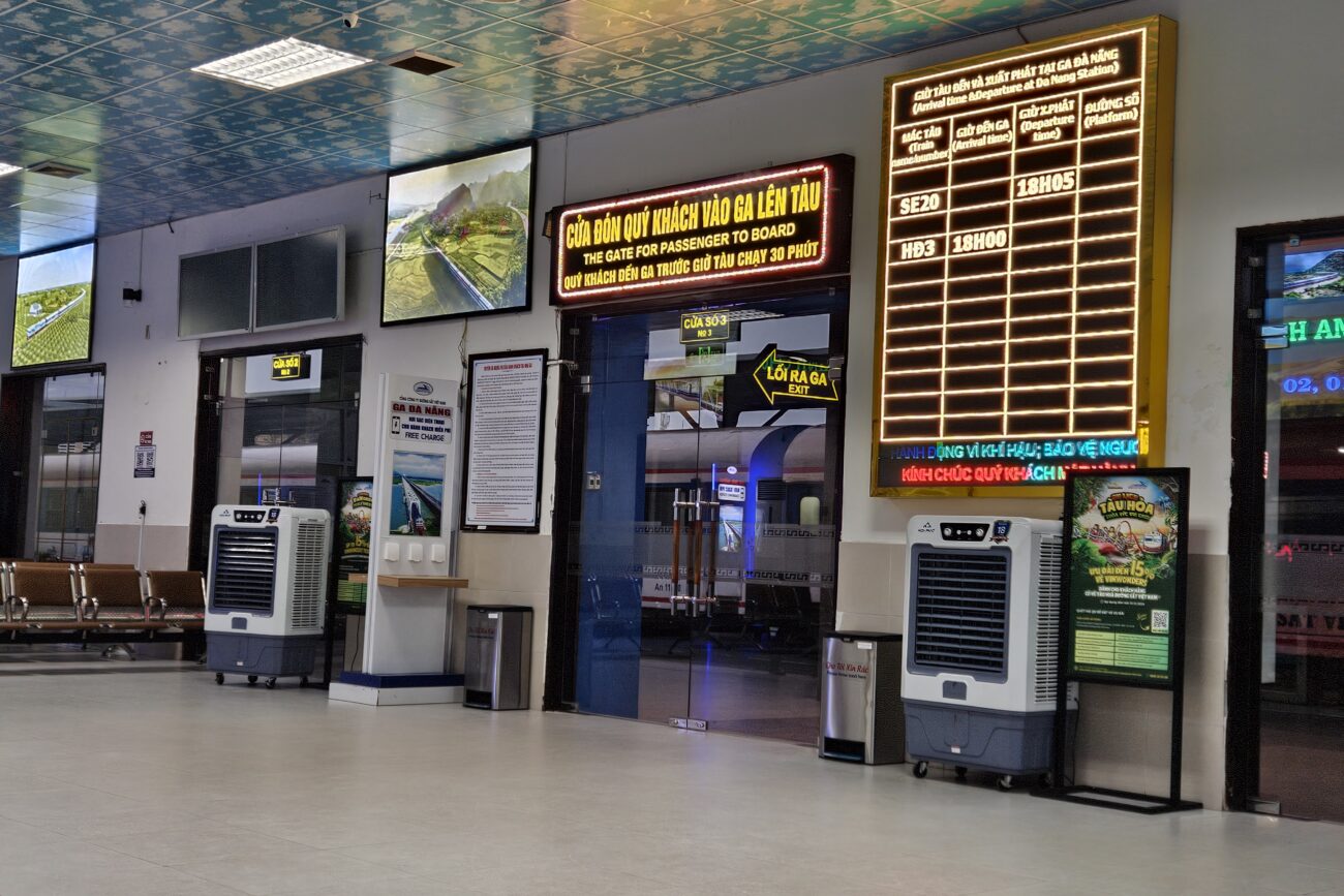 Nach Ninh Binh - Bahnhof Danang