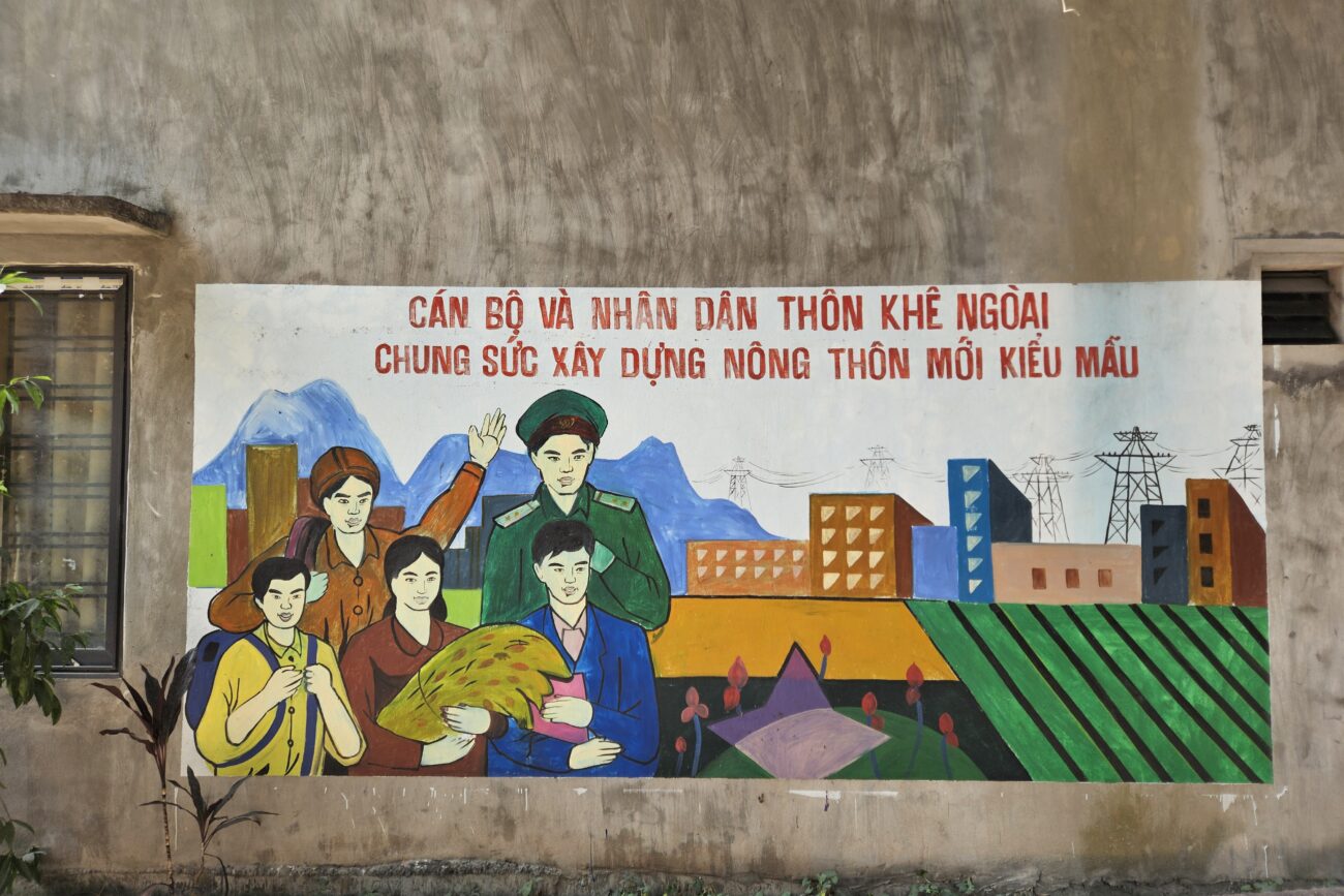 Ninh Binh - Kommunismus in den Dörfern