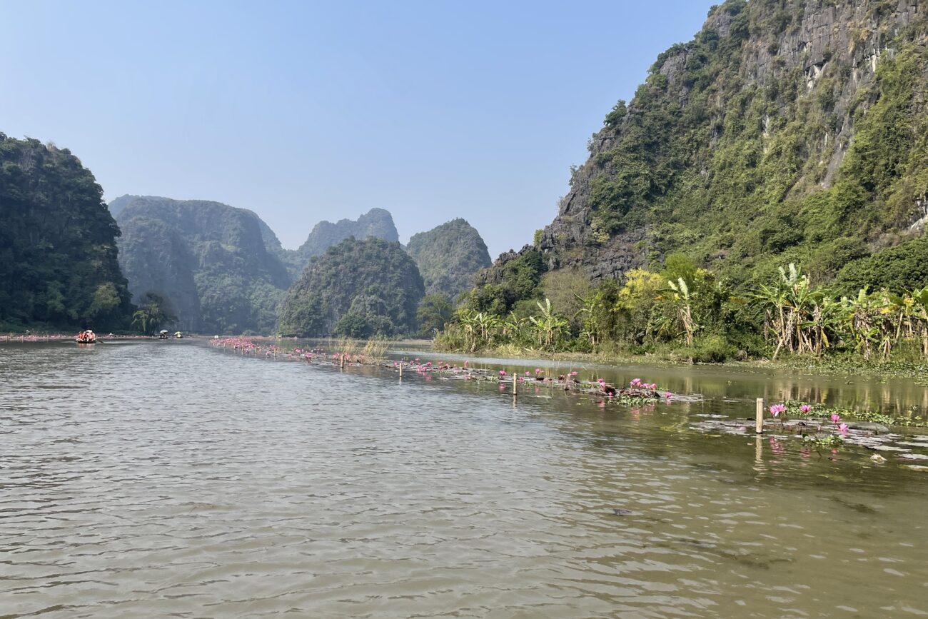 Ninh Binh - Auf dem Wasser