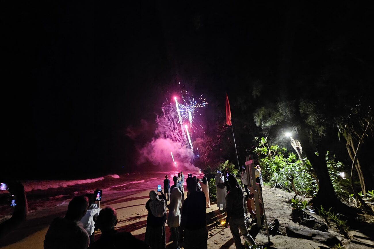 Tanjong Jara Resort Malaysia - Silvester am Strand