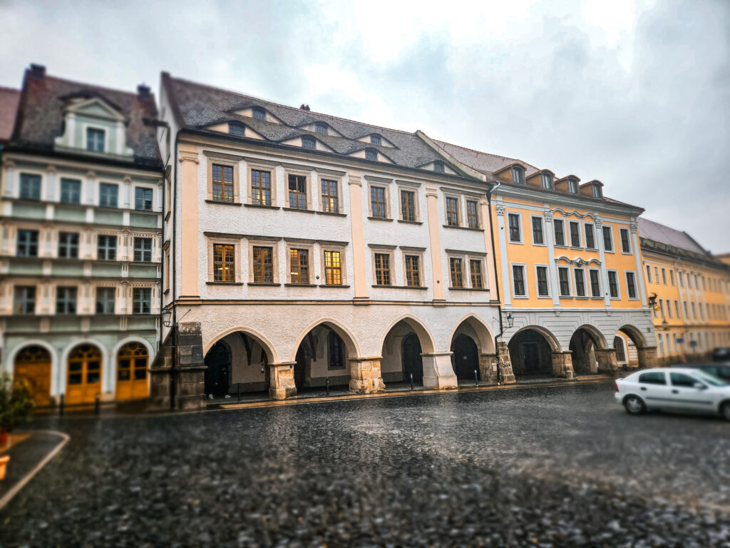 Görlitz - Untermarkt mit historischen Bögen