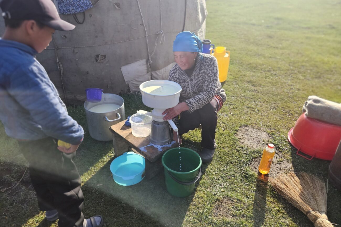 Son-Kul Kirgisistan - Pferdemilch