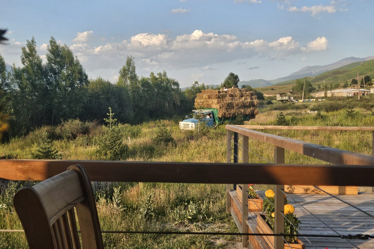 Chon-Kemin - Heuwagen