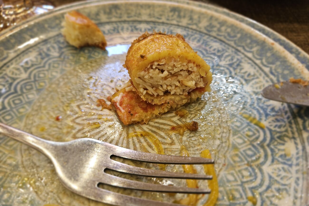 Usbekistan - Auberginenrolle