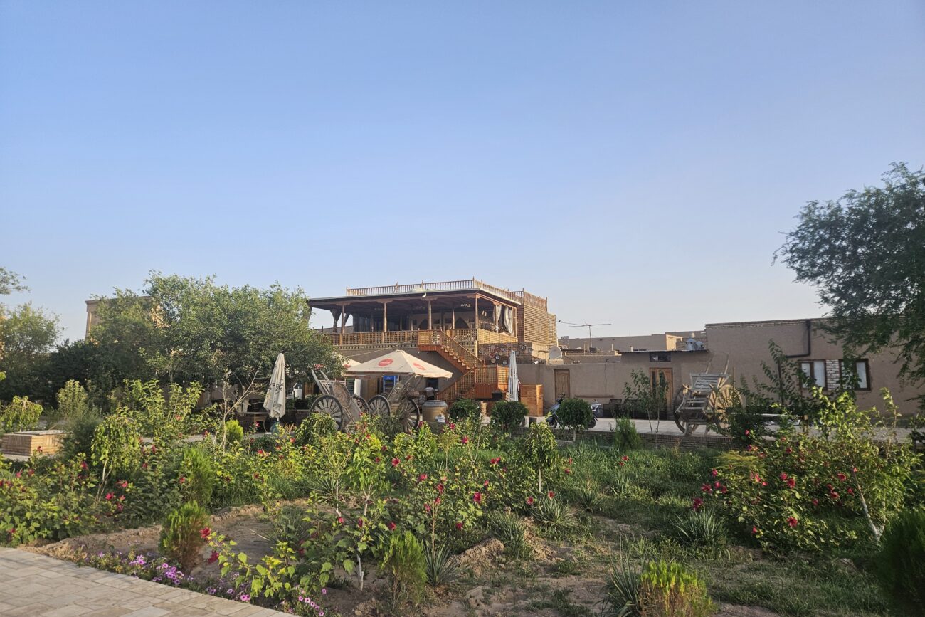 Khiva - Garten in der Stadt