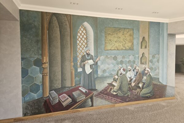 Samarkand - Kohinur Plaza Wandmalerei