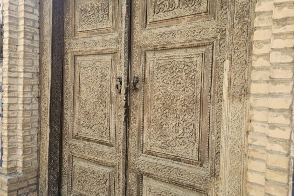 Samarkand - Holzschnitzereien