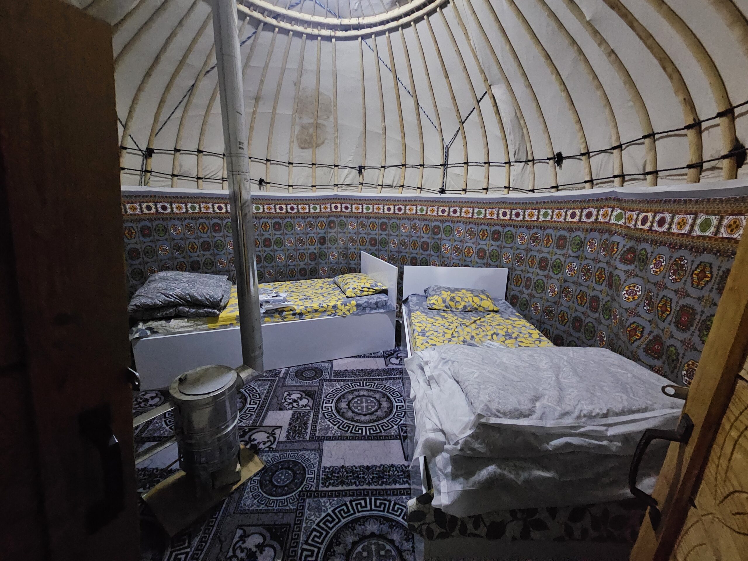 Darvaza - Jurten-Camp