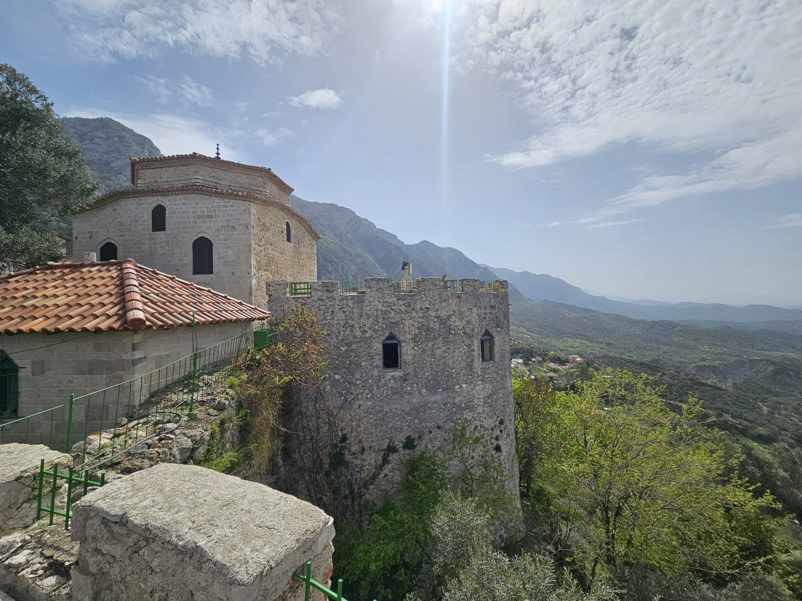 Albania Kruja Castle Landscape