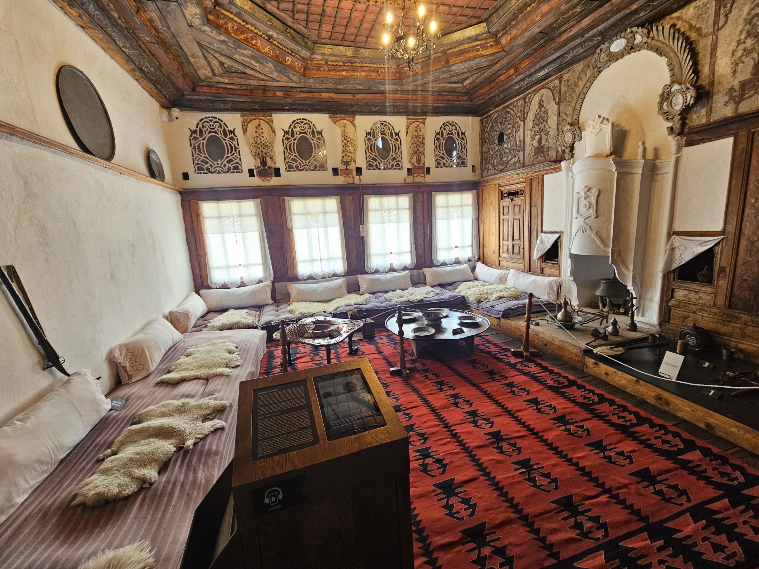 Albania Kruja Ethnographic Museum Summer room