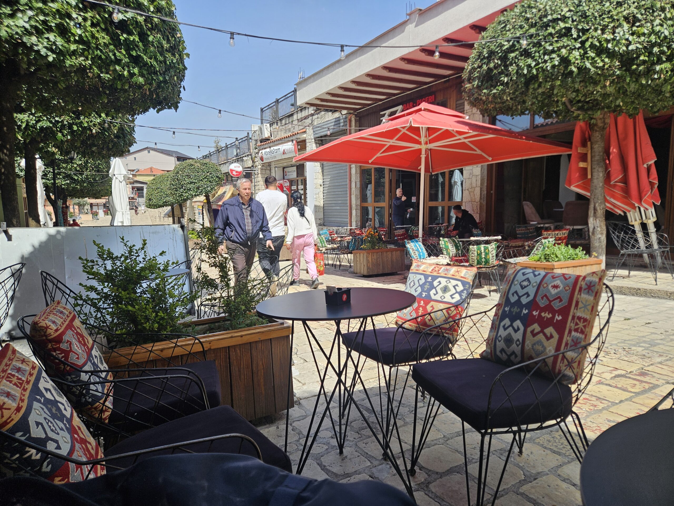 Albania Kruja Old Bazar Cafe