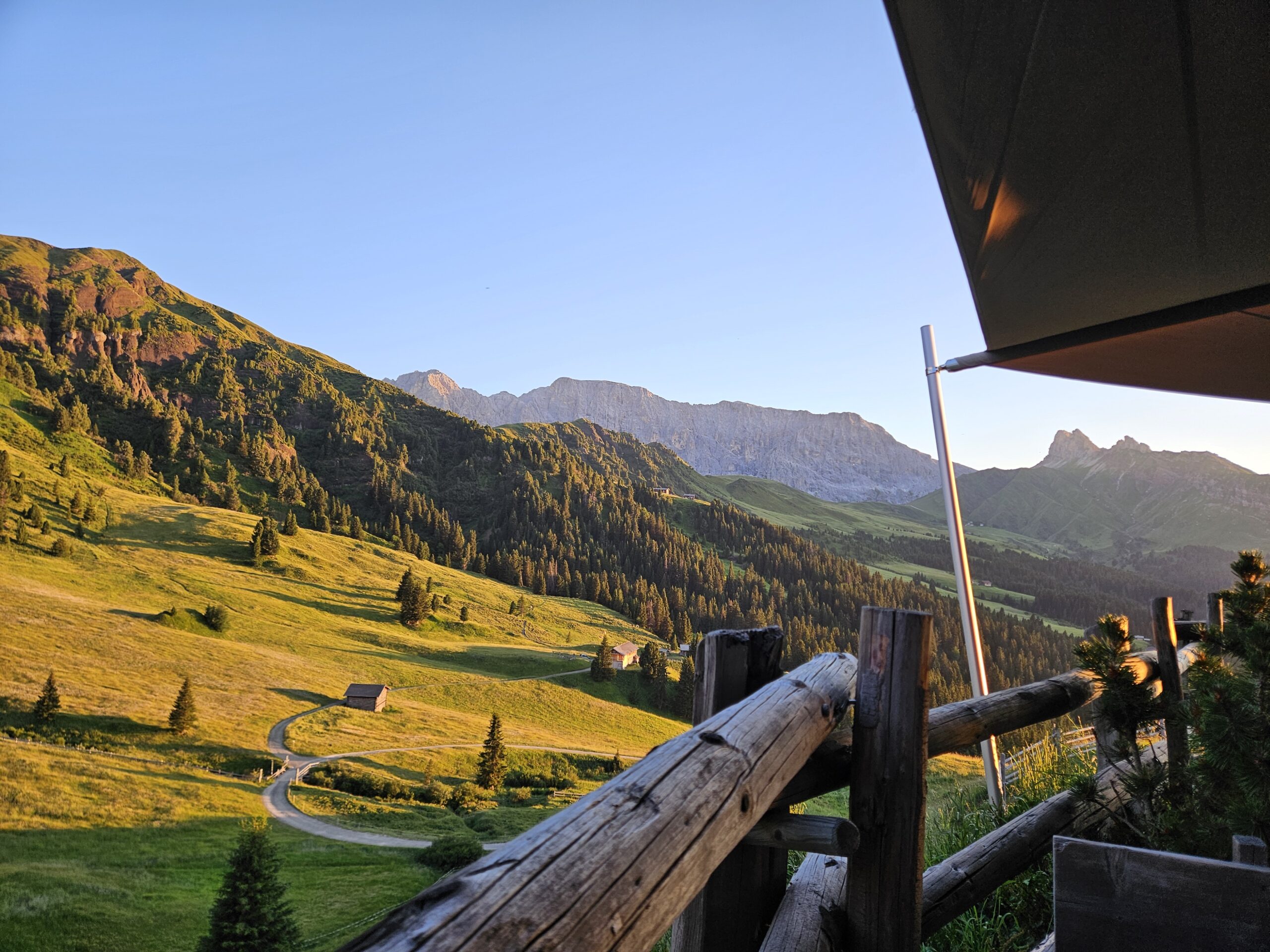 Zallinger Dolomiten - Am Abend