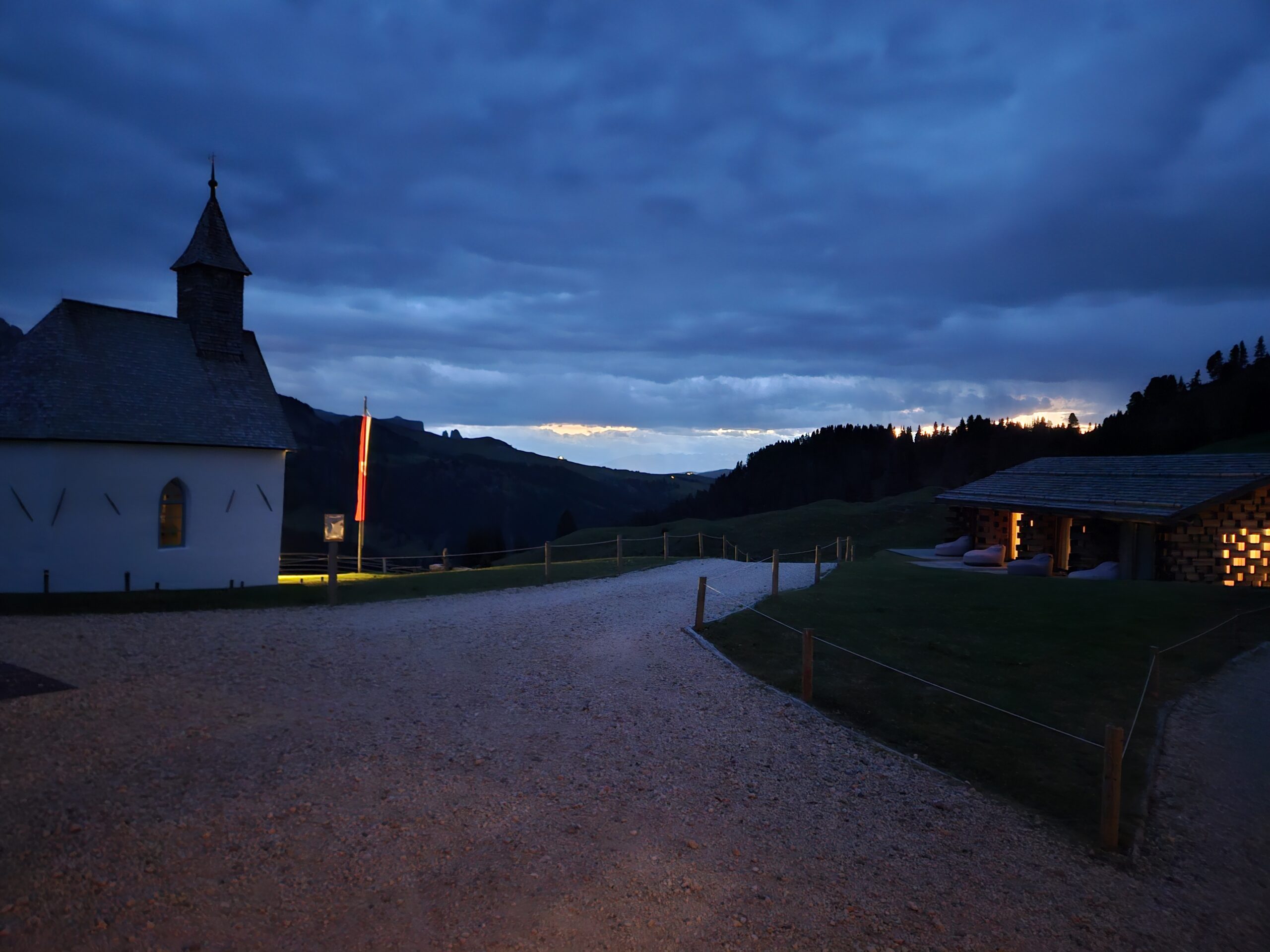 Zallinger Dolomiten - Am Abend