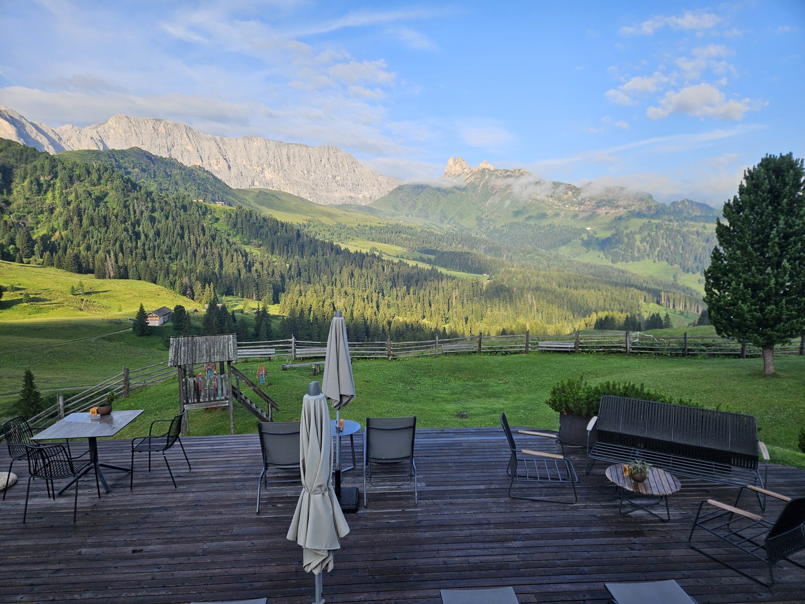 Zallinger Dolomiten - Terasse